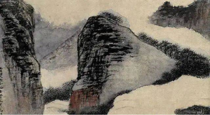 石涛画作中墨法的运用