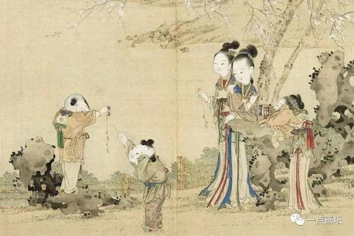 古画中的元宵节