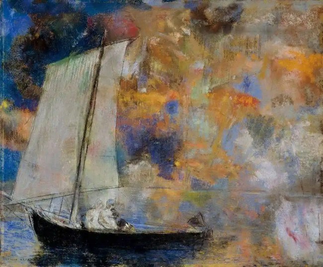 色粉画技法之点画法