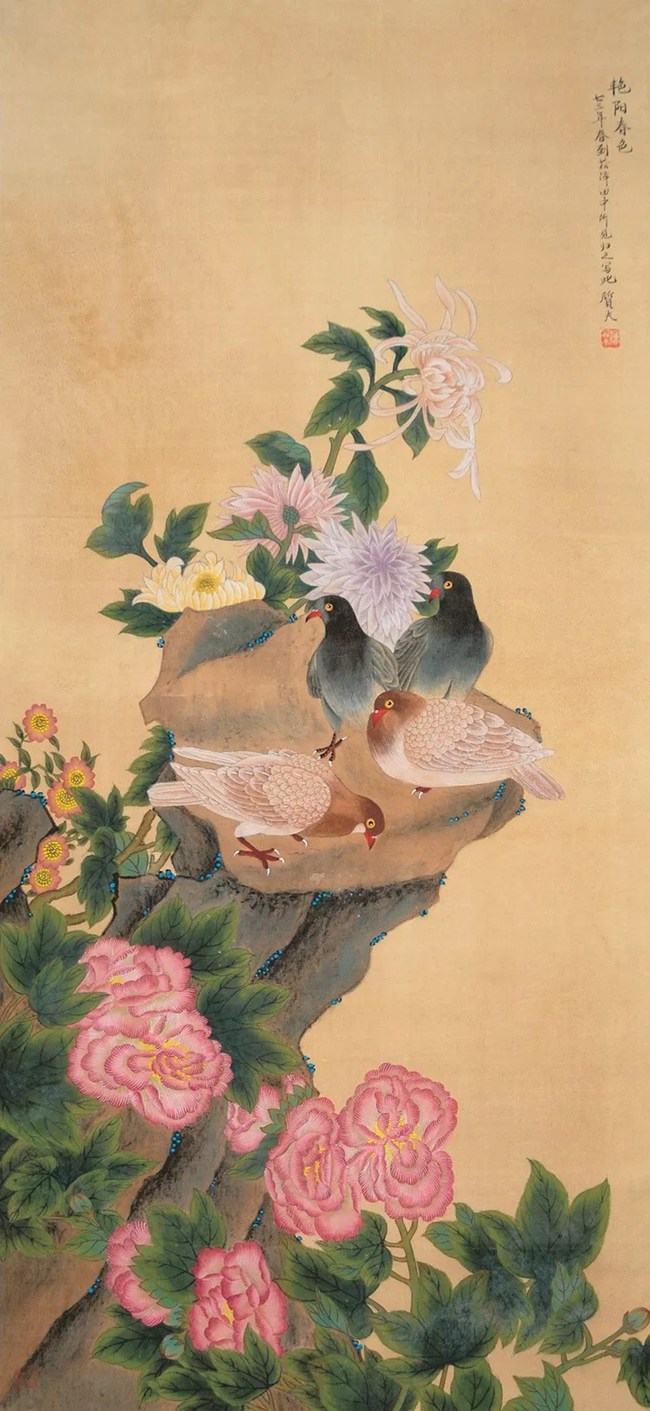 中国画之没骨工笔