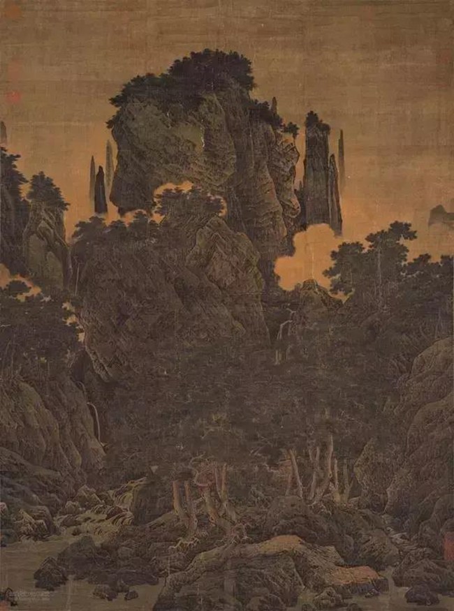 中国画之小斧劈皴