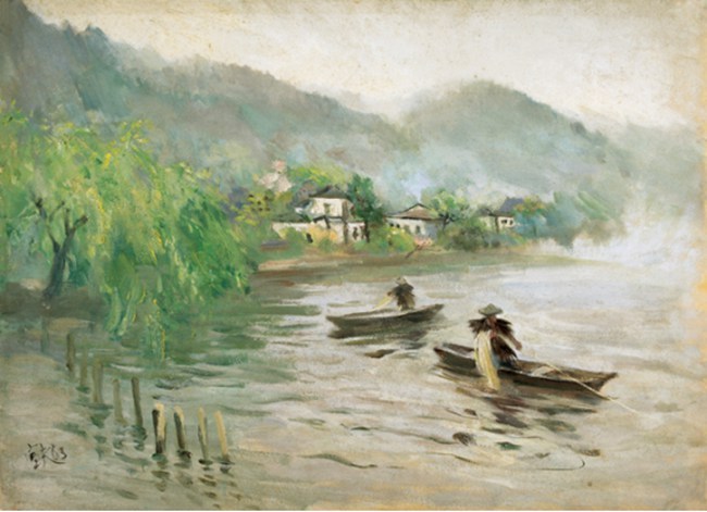 水粉画之干湿结合法