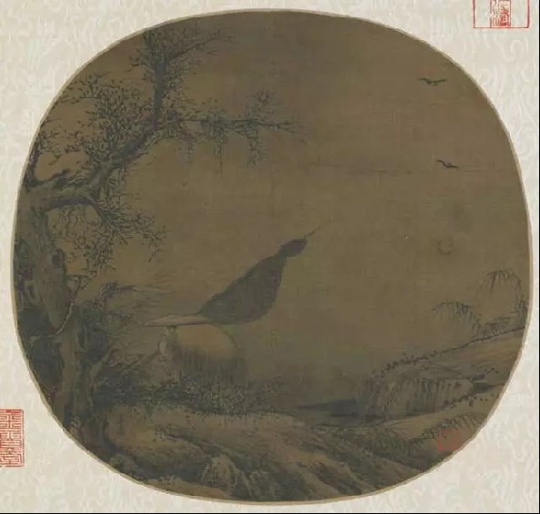 宋代绘画美学精神之尚意重韵---梁楷