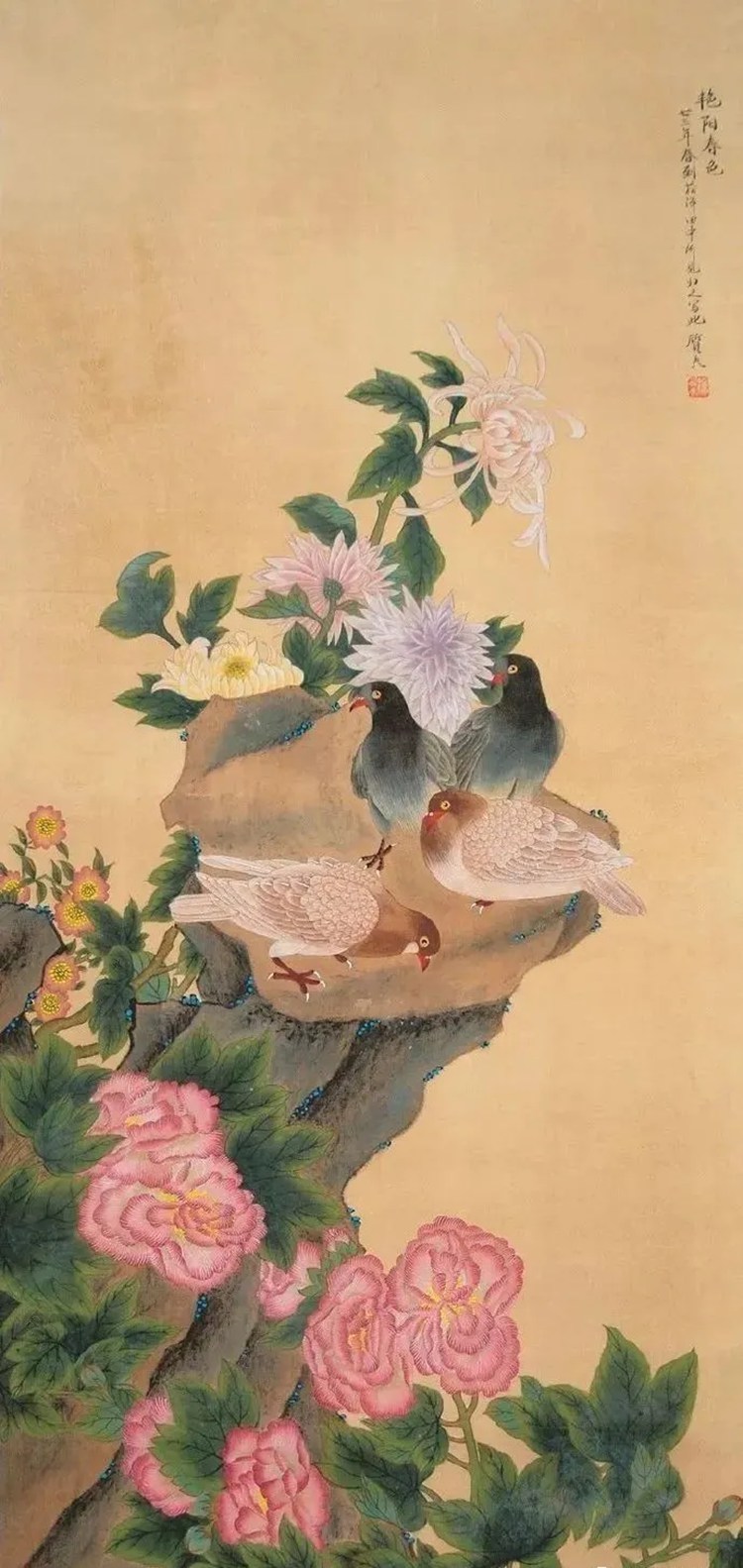 中国画之没骨工笔
